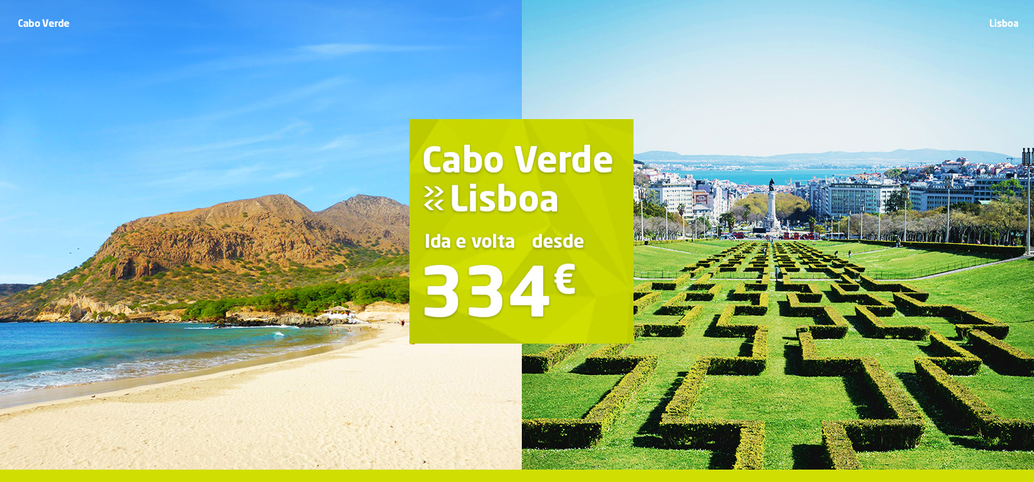 Cabo Verde <> Lisboa desde 334€ ida e volta